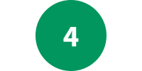 Green circle with the number 4