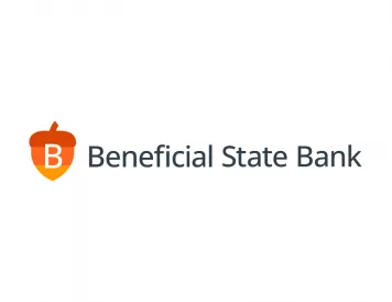 Horizontal Beneficial State Bank Logo