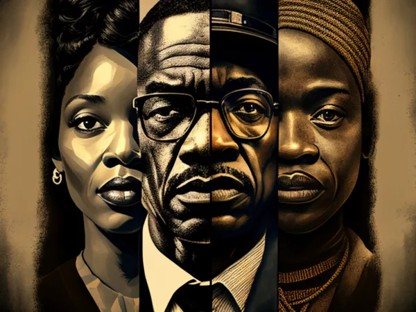 Three Faces of Black People