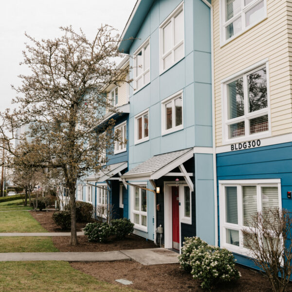 An affordable housing complex
