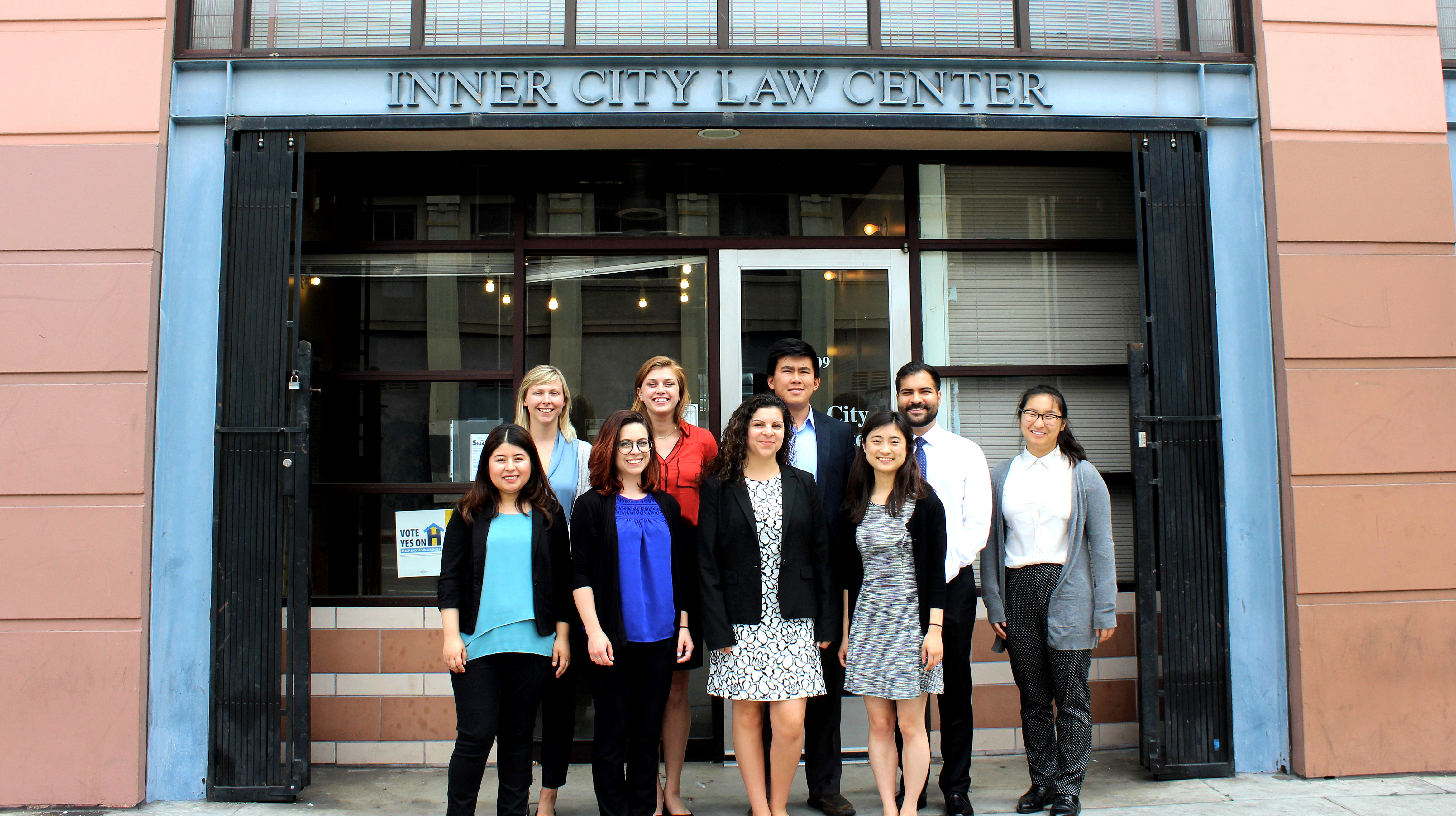 Summer Interns at the Inner City Law Center Skid Row Office. Summer Interns at the Inner City Law Center Skid Row Office.