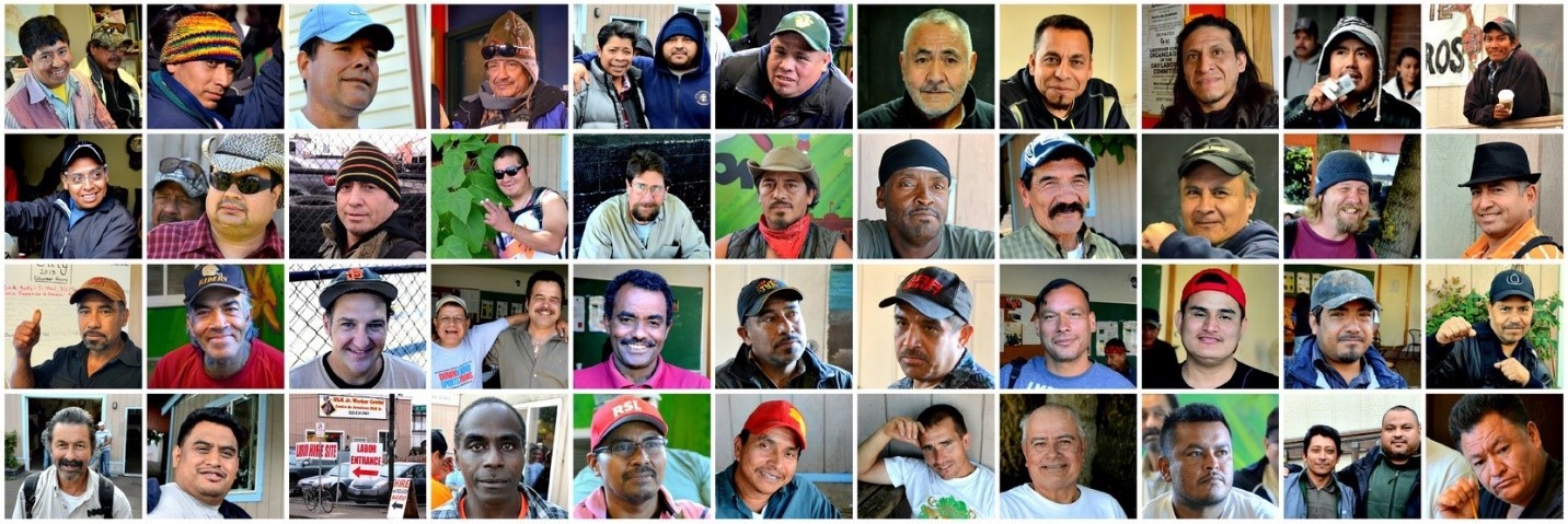 Images of the Voz community members